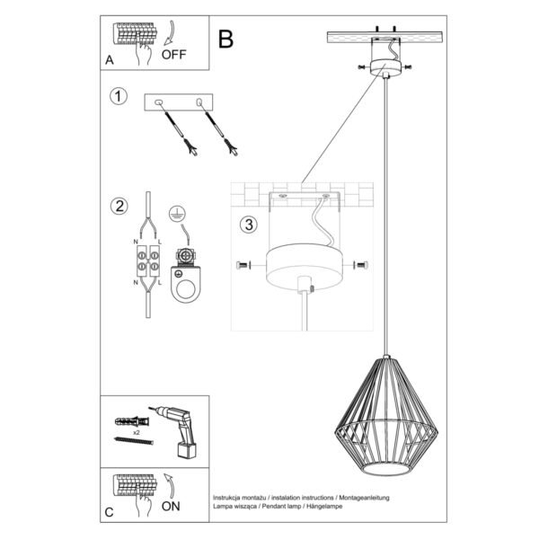 Pendant Lamp Demi White - Image 5