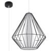 Pendant Lamp Demi Black Modern Single Pendants Great Lighting UK Ltd