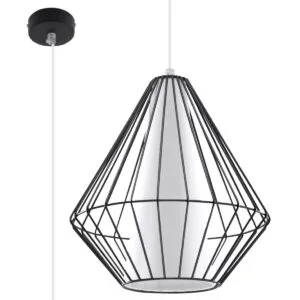 Demi Pendant - Black Black Pendant Lights Great Lighting UK Ltd