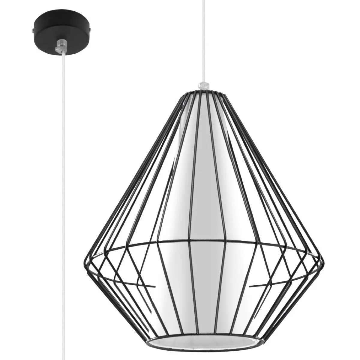 Demi Pendant - Black Black Pendant Lights Great Lighting UK Ltd