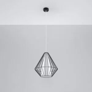 Demi Pendant - Black Black Pendant Lights Great Lighting UK Ltd