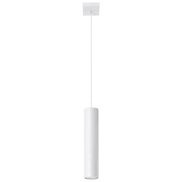 Pendant Lamp Lagos 1 White Modern Pendant Lights Great Lighting UK Ltd