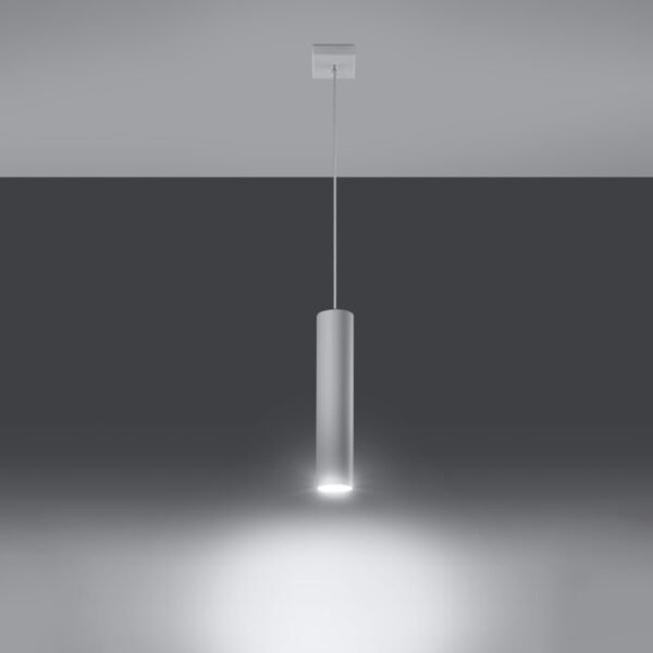 Pendant Lamp Lagos 1 White Modern Pendant Lights Great Lighting UK Ltd