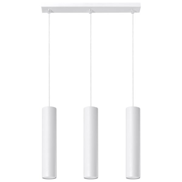 Pendant Lamp Lagos 3l White Modern Pendant Lights Great Lighting UK Ltd