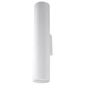 Lagos Wall Light - White Double Wall Lights Great Lighting UK Ltd