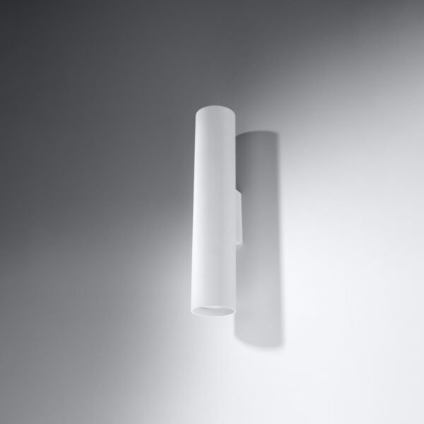 Wall Lamp Lagos White Double Wall Lights Great Lighting UK Ltd