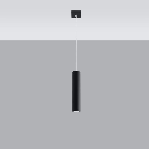 Pendant Lamp Lagos 1 Black Modern Pendant Lights Great Lighting UK Ltd