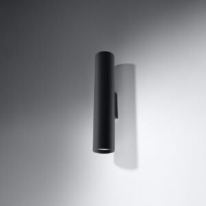 Wall Lamp Lagos 2 Black New Arrivals Great Lighting UK Ltd