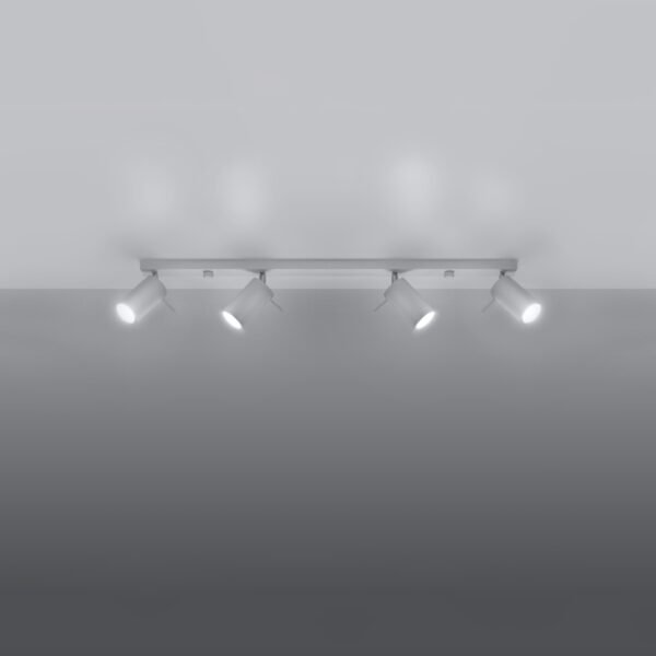 Ceiling Lamp Ring 4l White Modern Ceiling Lights Great Lighting UK Ltd