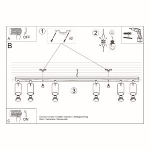 Ceiling Lamp Ring 6l White Track Lighting Great Lighting UK Ltd