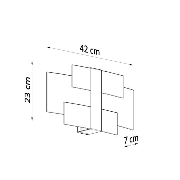 Wall Lamp Celia Chrom Modern Indoor Wall Lights Great Lighting UK Ltd