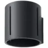 Inez Wall Light - Black Up & Down Wall Lights Great Lighting UK Ltd