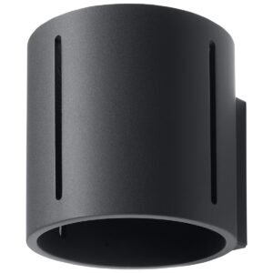 Wall Lamp Inez Black Modern Indoor Wall Lights Great Lighting UK Ltd