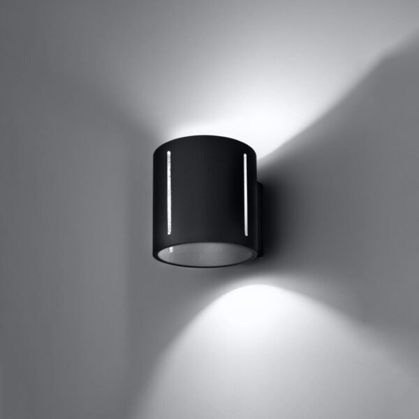 Wall Lamp Inez Black Modern Indoor Wall Lights Great Lighting UK Ltd