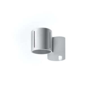 Inez Wall Light - Grey Double Wall Lights Great Lighting UK Ltd