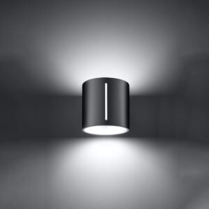 Inez Wall Light - Grey Double Wall Lights Great Lighting UK Ltd