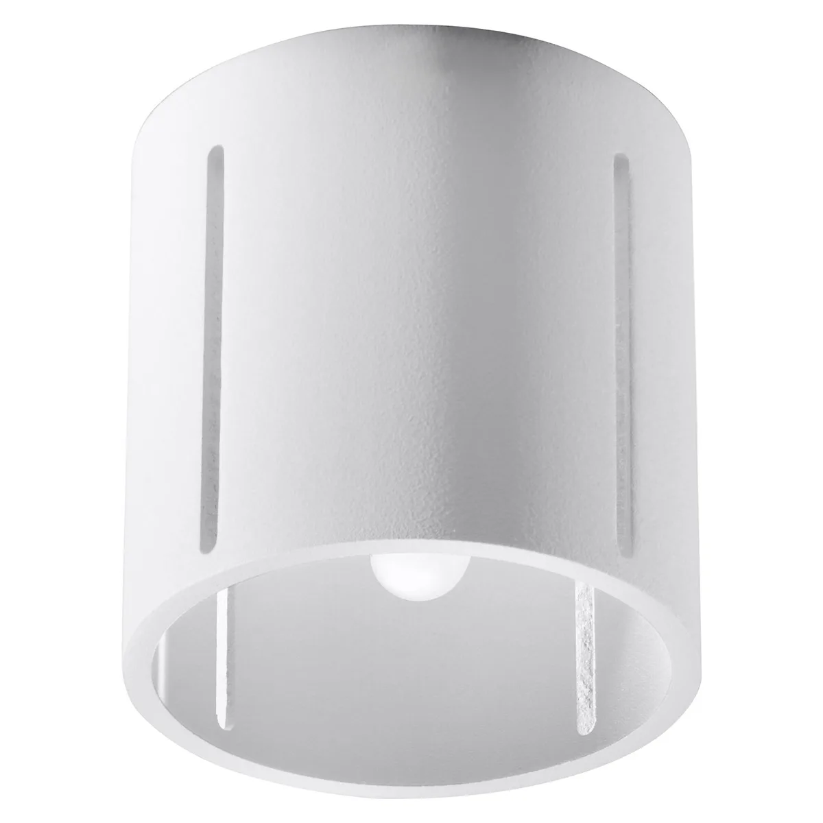 Inez Ceiling Light - White Modern Single Ceiling Lights Great Lighting UK Ltd