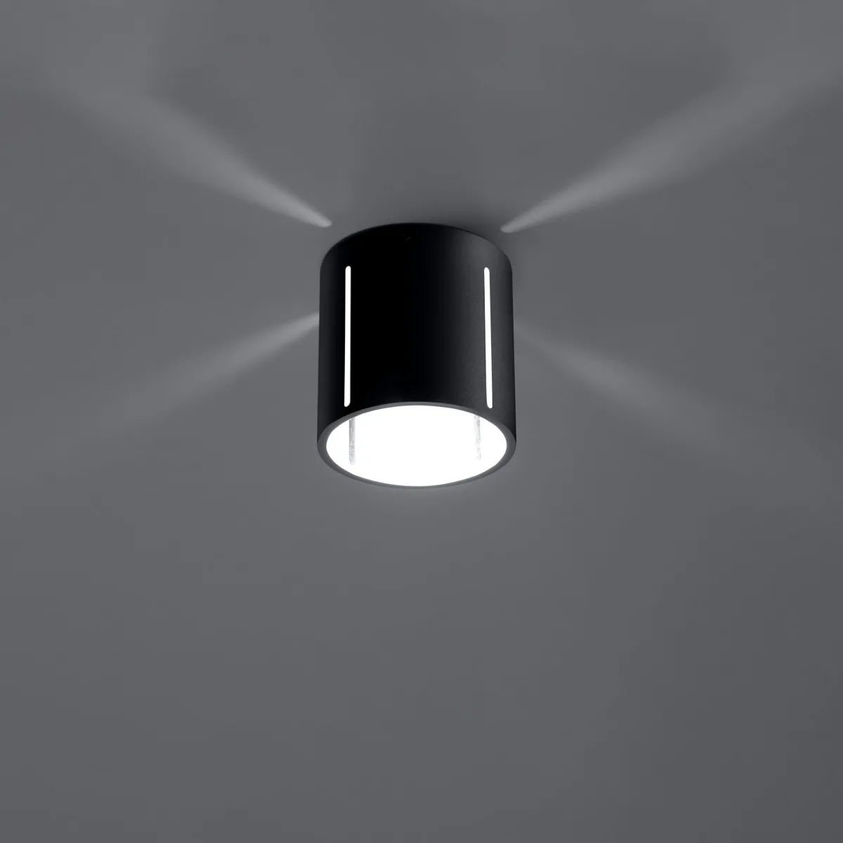 Inez Ceiling Light - Black Bedroom Ceiling Lights Great Lighting UK Ltd