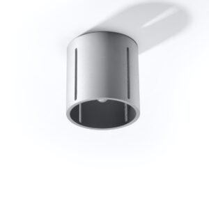 Ceiling Lamp Inez Grey Single Ceiling Lights Great Lighting UK Ltd