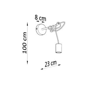 Wall Lamp Edison Black New Arrivals Great Lighting UK Ltd