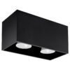 Ceiling Lamp Quad Black Cluster Ceiling Lights Great Lighting UK Ltd