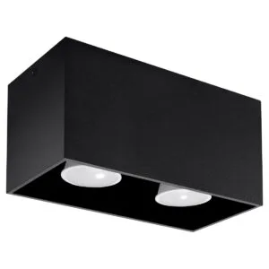 Ceiling Lamp Quad Black Cluster Ceiling Lights Great Lighting UK Ltd