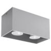 Ceiling Lamp Quad Grey Cluster Ceiling Lights Great Lighting UK Ltd