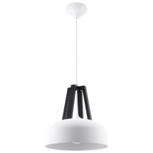 Pendant Lamp Casco White/black