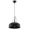 Pendant Lamp Casco Black / White Black Pendant Lights Great Lighting UK Ltd