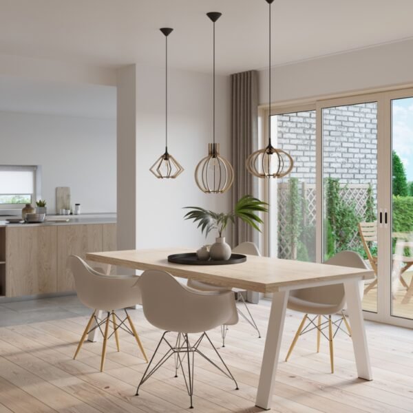 Pendant Lamp Arancia Natural Wood - Image 6