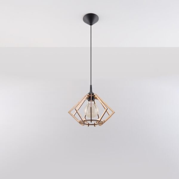 Pendant Lamp Pompelmo Natural Wood - Image 2