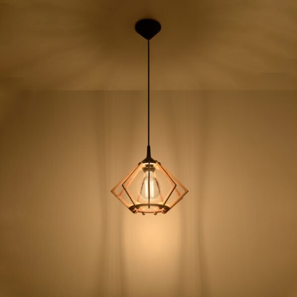 Pendant Lamp Pompelmo Natural Wood - Image 3