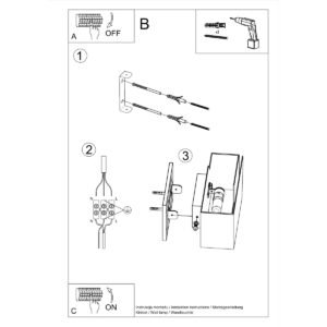 Wall Lamp Piegare Box Wall Lights Great Lighting UK Ltd
