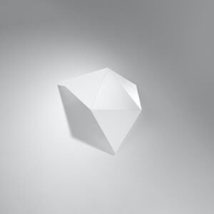Wall Lamp Solido White Single Wall Lights Great Lighting UK Ltd