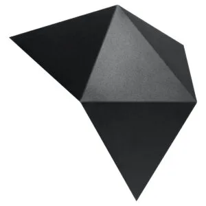 Solido Wall Light - Black Black Wall Lights Great Lighting UK Ltd
