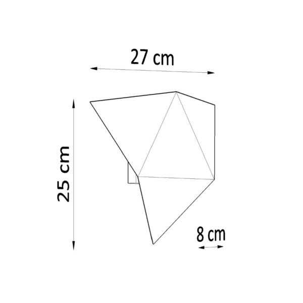Wall Lamp Solido Black - Image 4