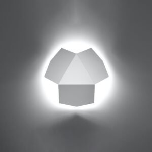 Wall Lamp Tre White Single Wall Lights Great Lighting UK Ltd
