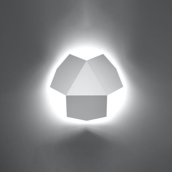 Wall Lamp Tre White Single Wall Lights Great Lighting UK Ltd