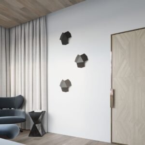 Wall Lamp Tre Black Single Wall Lights Great Lighting UK Ltd