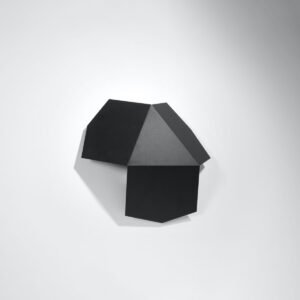 Wall Lamp Tre Black Single Wall Lights Great Lighting UK Ltd
