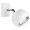Wall Lamp Oculare White Single Wall Lights Great Lighting UK Ltd
