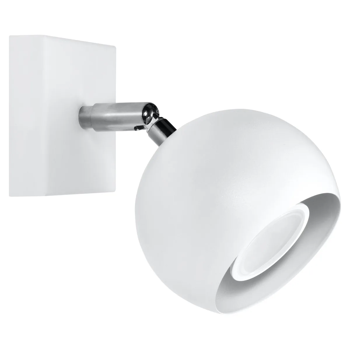 Oculare Wall Light - White Small Wall Lights Great Lighting UK Ltd