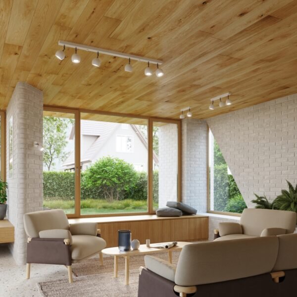 Wall Lamp Oculare White Modern Indoor Wall Lights Great Lighting UK Ltd