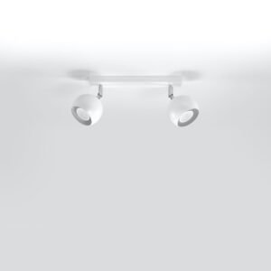Ceiling Lamp Oculare 2 White Track Lighting Great Lighting UK Ltd