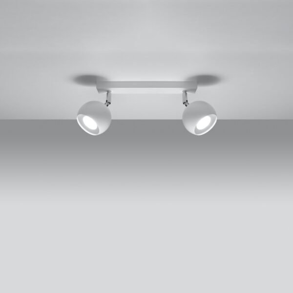 Ceiling Lamp Oculare 2 White - Image 3
