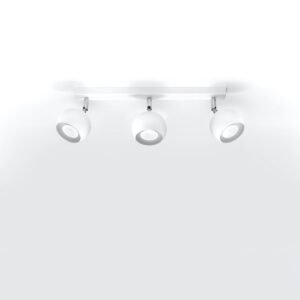Ceiling Lamp Oculare 3 White Track Lighting Great Lighting UK Ltd