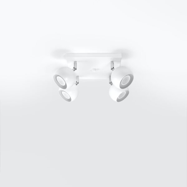Ceiling Lamp Oculare 4 White - Image 2