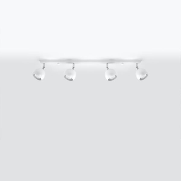 Ceiling Lamp Oculare 4l White Modern Ceiling Lights Great Lighting UK Ltd