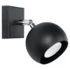 Oculare Wall Light - Black Black Wall Lights Great Lighting UK Ltd