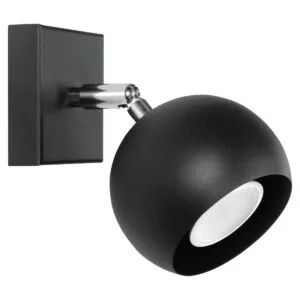 Oculare Wall Light - Black Black Wall Lights Great Lighting UK Ltd